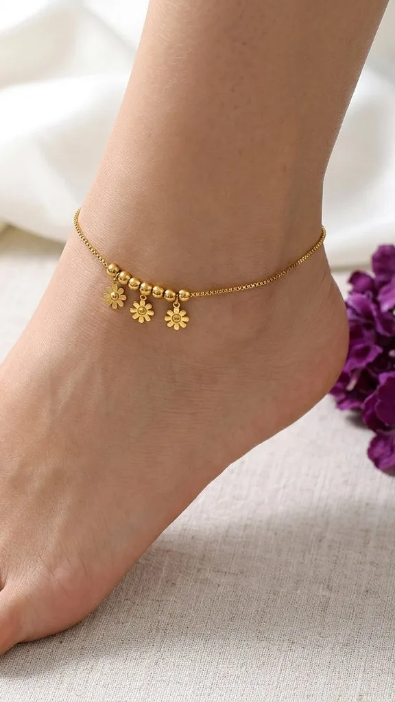 Flora Glow Anklet